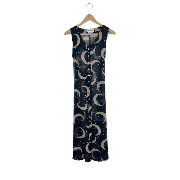 Bloomingdale's Dresses & Skirts - Vintage Silk Celestial Maxi Dress